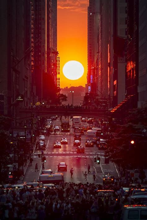 Manhattanhenge Sunrise Photography City Photography Travel