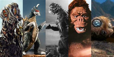 Godzilla 10 Best Enemies From The Showa Period Screen Rant