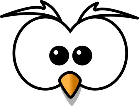Owl Face Clip Art At Vector Clip Art Online Royalty Free