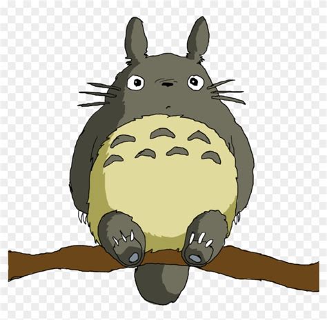 Example Of Largest Grey Totoro Studio Ghibli Png Transparent Png