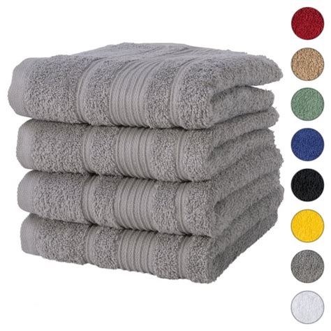 4 Piece Hand Towels Set 100 Turkish Cotton Spa And Hotel Towels