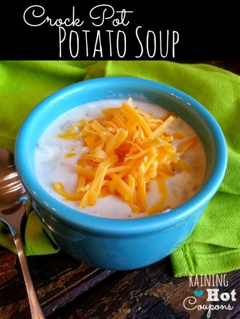 Cook for 4 to 5 minutes, stirring frequently, or until vegetables are tender. Paula Deen's Crock Pot Potato Soup Recipe | Recipe ...