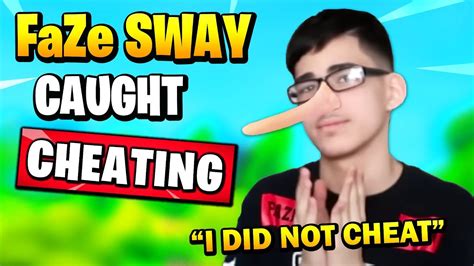 Faze Sway Caught Cheating In Fortnite Cash Cup Sway Banned Fortnite