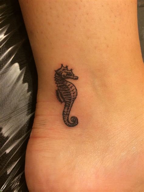 I Finally Got My Seahorse ☺️ Tattoo Seahorse Small Yayyy Tattoos