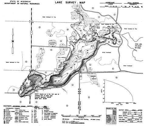 Wi Dnr Lake Maps World Map 07