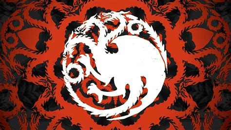🥇 Dragons Game Of Thrones Sigil House Targaryen Wallpaper 125575