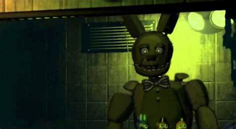 Fixed Springbonniespringtrap Staring Through Office Window Fnaf 3