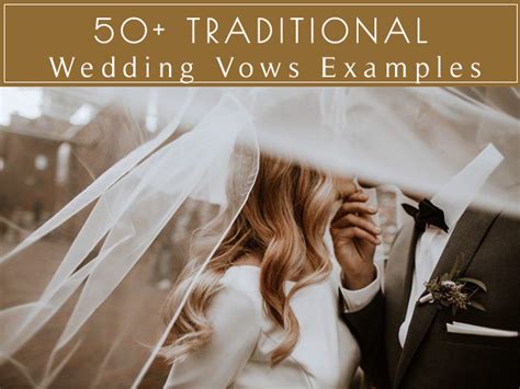50 Traditional Wedding Vows Examples You Have To See 2024