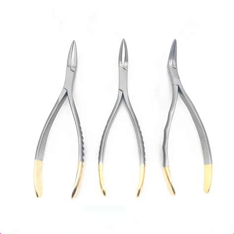 Dental Tooth Root Tip Extraction Forceps Dental Surgical Lower Upper