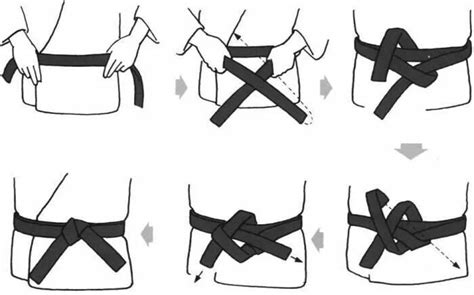 How To Tie A Belt How To Tie A Belt Jiu Jitsu Belt Tying