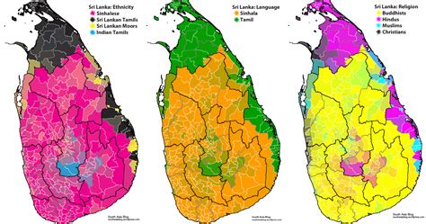 Population By Religion In Sri Lanka Pin On Maps Mahinda Son Of