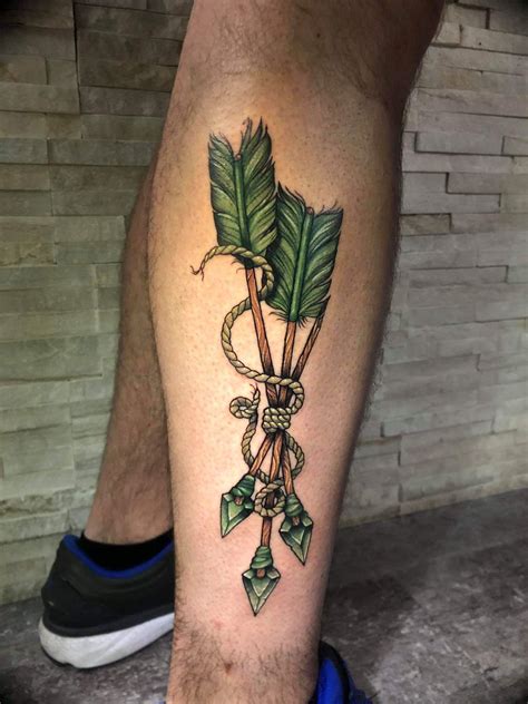 Fan Art My New Green Arrow Inspired Tattoo Arrow