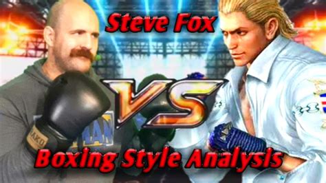 Steve Fox Boxing Style Analysis Youtube