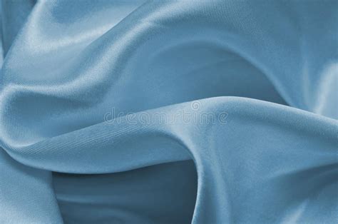 Texture Blue Satin Silk Background Stock Photo Image Of Fabric