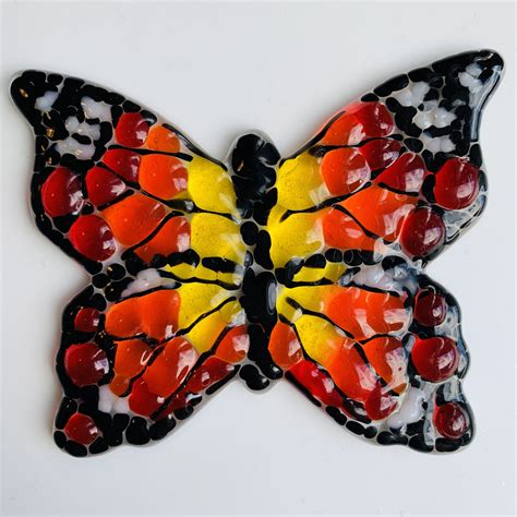 Make At Home Fused Glass Butterfly Kit Special Launch Price Twice Fired
