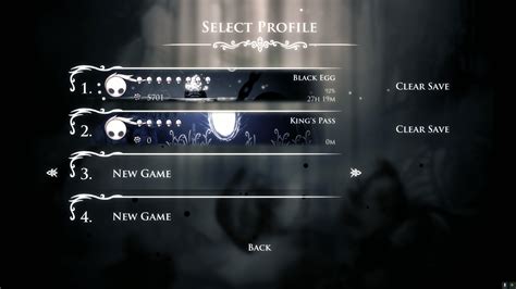 Hollow Knight Game Ui Database