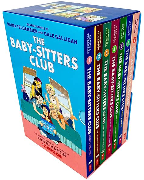 The Baby Sitters Club Graphic Novels 1 7 A Graphix Collection Full