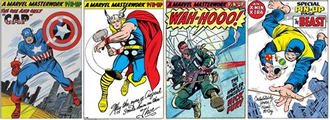 Marvel In The Silver Age Marvel Masterwork Pin Ups