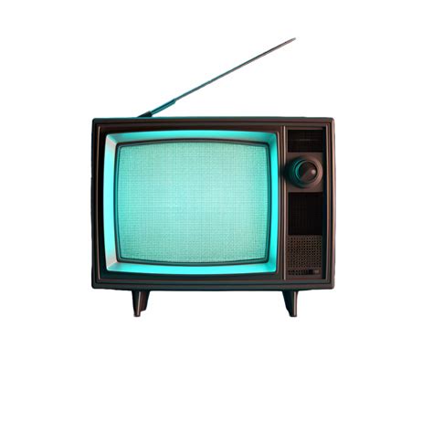 Retro Tv Television Clipart Ai Generated 24780377 Png