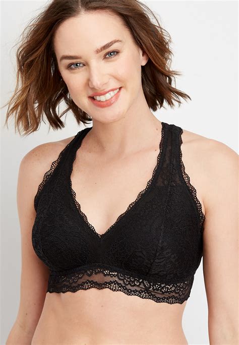 Please sign in or register to activate your kohl's credit card. Lace Racerback Bralette | maurices