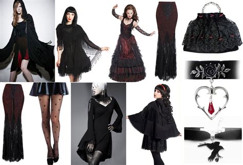 The Gothic Shop Blog The Gothic Girls Capsule Outfits Guide