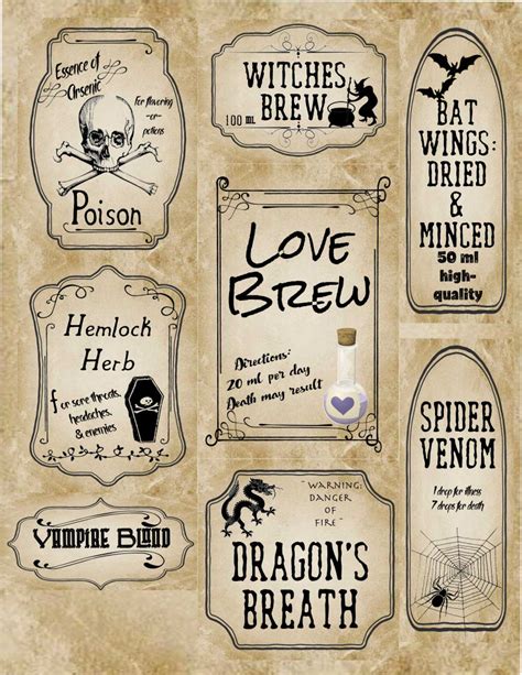 Check spelling or type a new query. 9 Best Images of Vintage Halloween Printable Labels ...