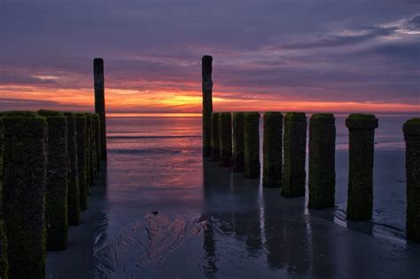 Seashore During Golden Hour Free Image Peakpx