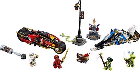 Lego Ninjago Kais Blade Cycle And Zanes Snowmobile 70667 Skroutzgr