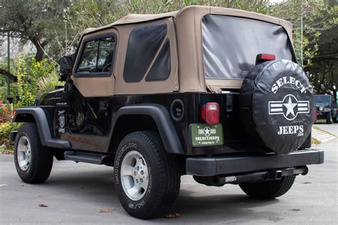 Used 2002 Jeep Wrangler Sport For Sale ($12,995) | Select ...