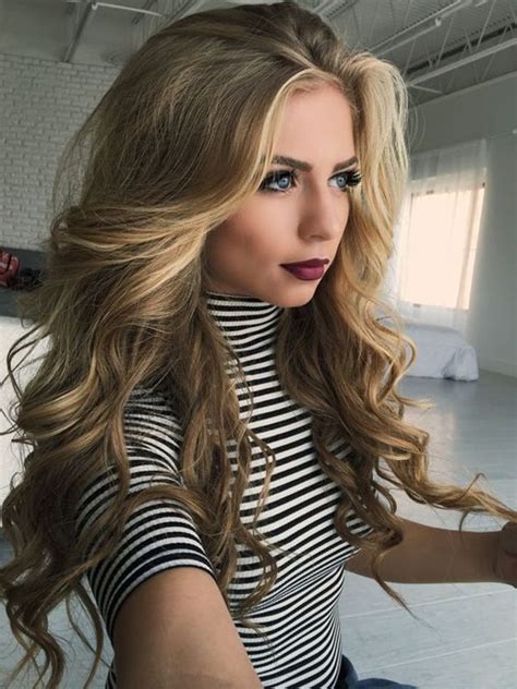 If you want elegant playful hairstyles here is 41 wavy hair with bangs options, ideal for women, girls, and those who need a new & quick hairstyle. Pin on hair