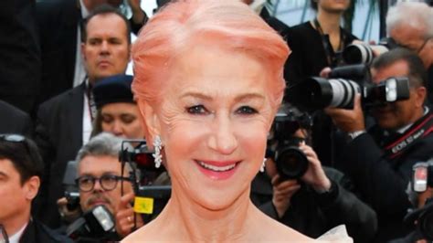 Helen Mirren Debuts Stunning Pink Hair As She Steals The Show At Cannes