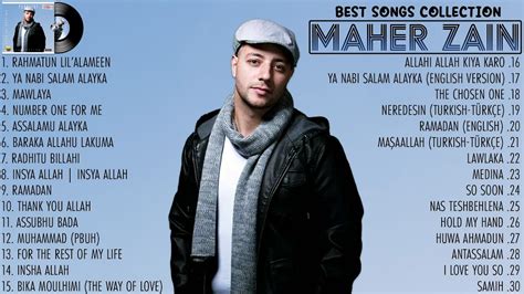 Maher Zain Nonstop Playlist 2023 Best Songs Of Maher Zain Music