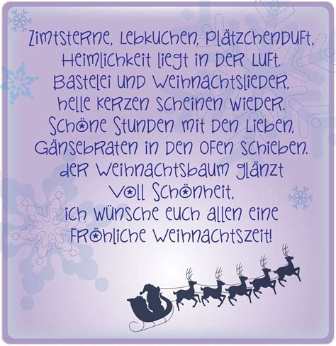 Pin Von Hildegard Bigdon Auf Weihnachten Spruch Weihnachtskarte