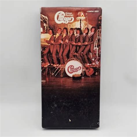 Chicago Group Portrait 4 Cd Box Set And Booklet Columbia 1991 Mint