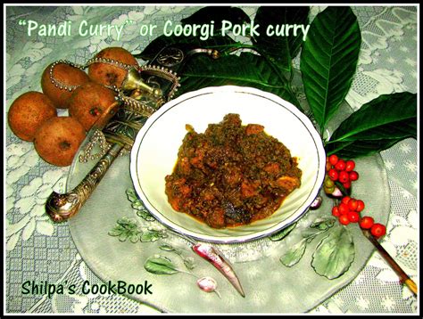 Cook Book Pandi Curry Or Coorgi Pork Curry