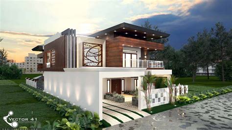 Desain Rumah Modern Minimalis Mrs. Sari Dewi - Medan | VECTOR 41