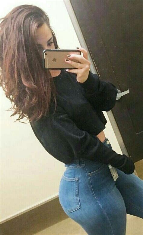 Pin On Big Butt In Jeans Selfie