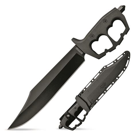 Cold Steel Chaos Bowie Trench Knife 716159 Tactical Knives At