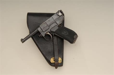 Italian Glisenti Model 1910 Semi Auto Pistol 9mm Glisenti Cal 4