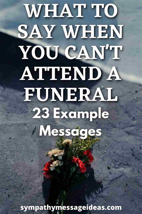 what to say when you can t attend a funeral 23 example messages sympathy message ideas