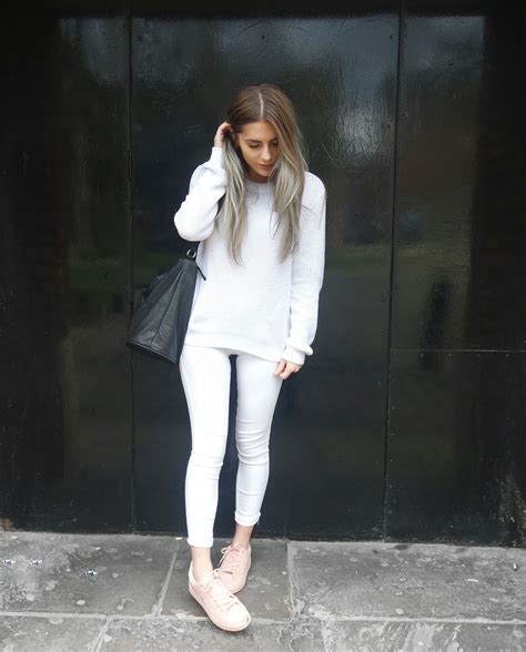 Wearing White Nude Fashion Influx