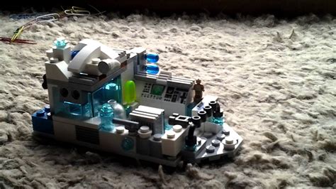 Custom Lego Mr Freeze Lair Youtube