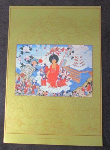 Descent From Tushita Heaven Buddha High Quality Print Ebay