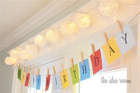 Simple Happy Birthday Sign You Can Easily Make At Home