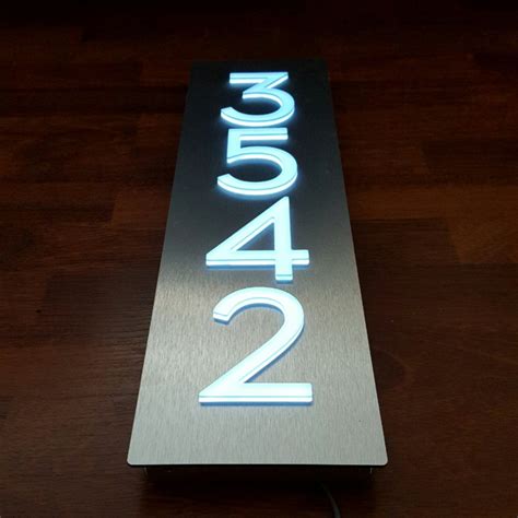 Lighted Address Signs Low Voltage