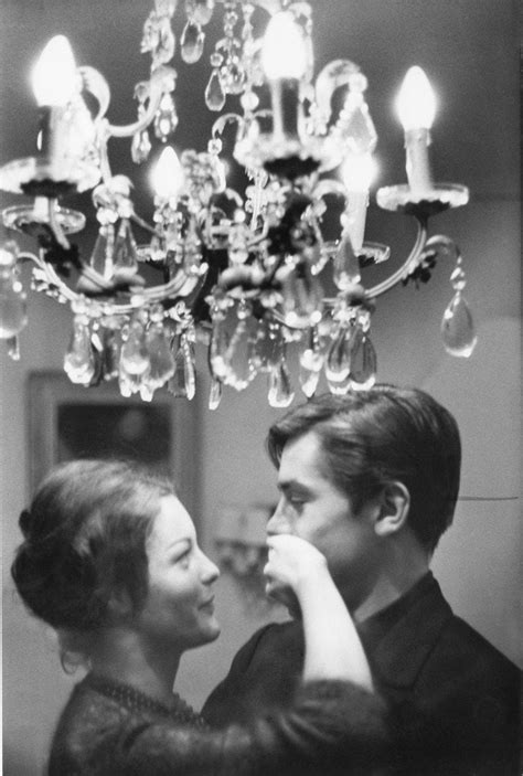 the most beautiful shots of the couple romy schneider and alain delon on show at the galerie de