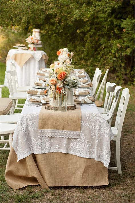 Outdoor Decoration Ideas For Rustic Weddings