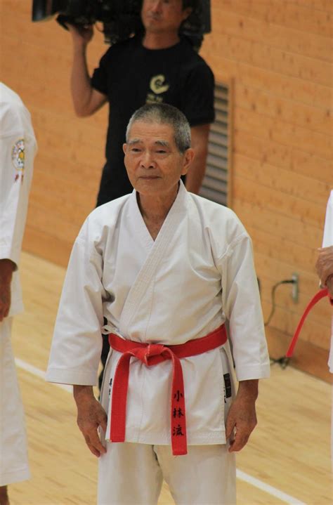 The New Kaicho Maeshiro Morinobu 10th Dan Hanshi We Are Very Happy That