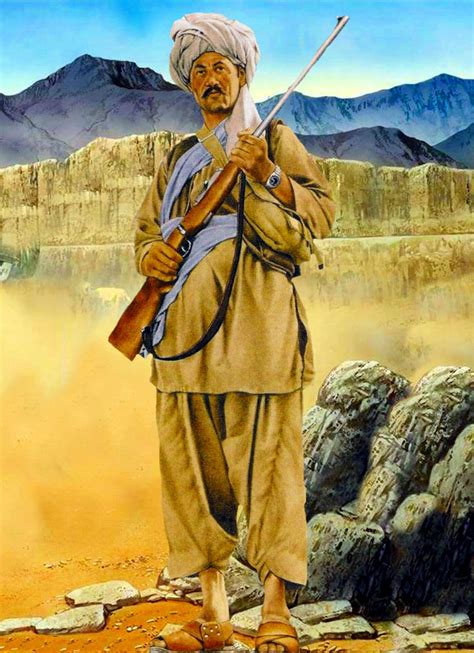 Afghan Guerrilla 1980 During The Soviet Invasion Of Afghanistan