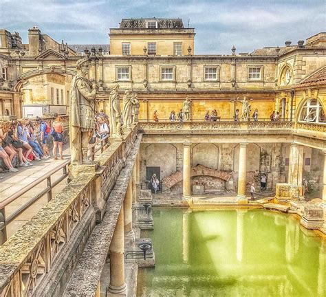 The Roman Baths Of Bath England Travelphotography Architecture